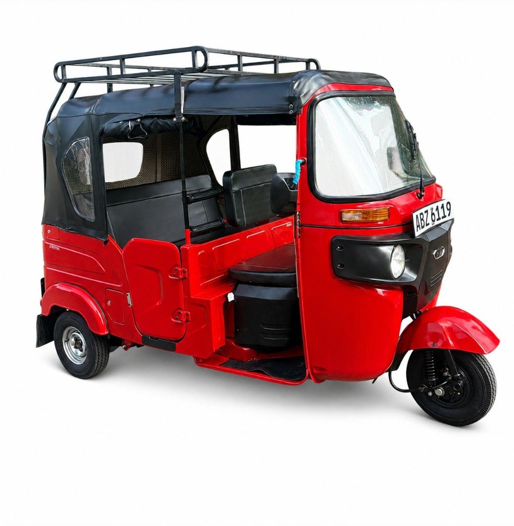 Alma Tours Roof Rack Tuk Tuk for Luggage